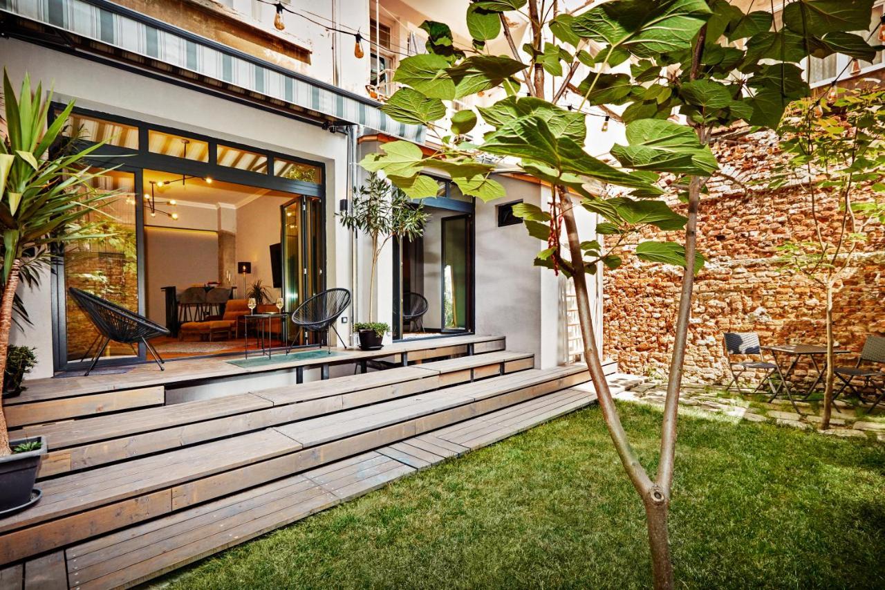 Courthouse #4 Exclusive Top Center Private Garden Sofia Exteriör bild